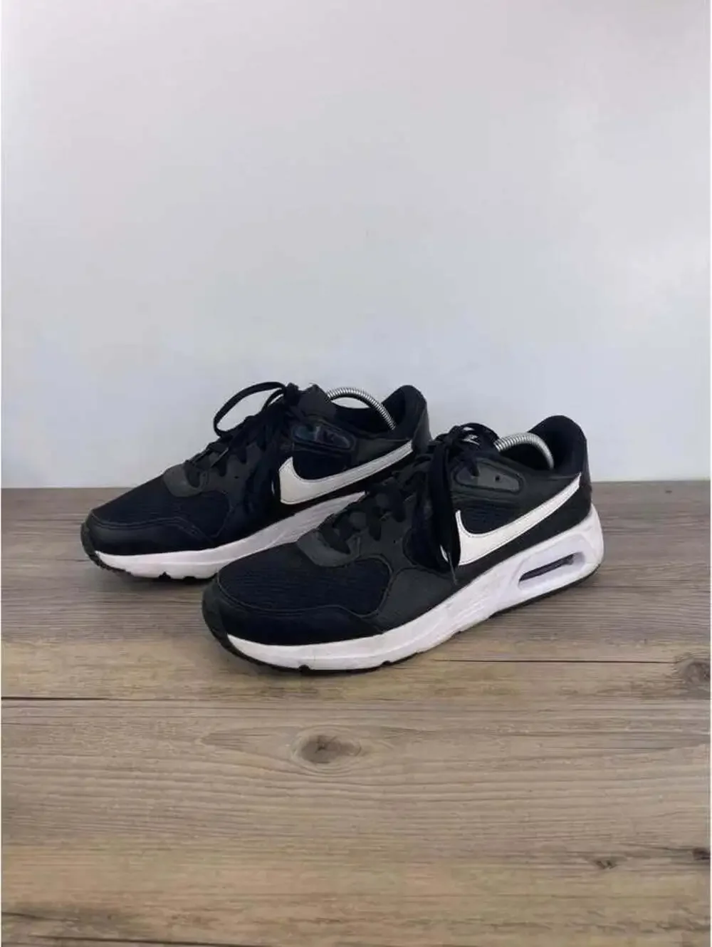 Nike Air Max SC Mens Size 10 Black White Running Shoes CW4555-002